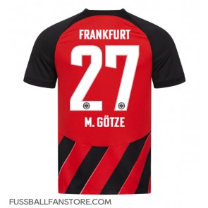 Eintracht Frankfurt Mario Gotze #27 Replik Heimtrikot 2023-24 Kurzarm